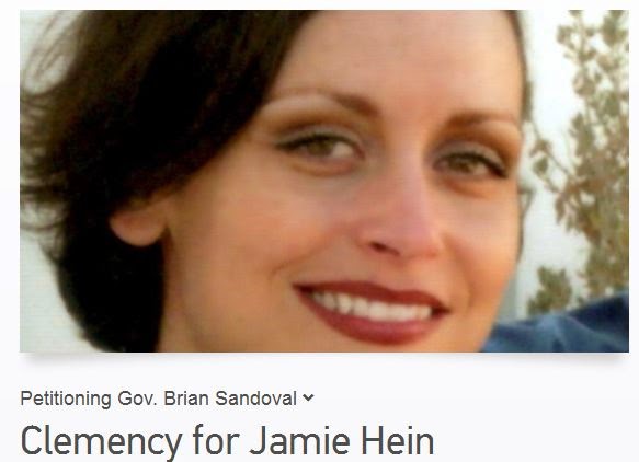 Petitioning Gov. Brian Sandoval  Clemency for Jamie Hein